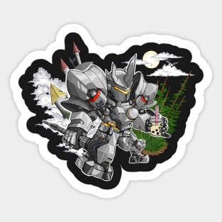 Rein boba ein Sticker